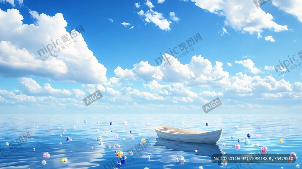 梦幻的小舟