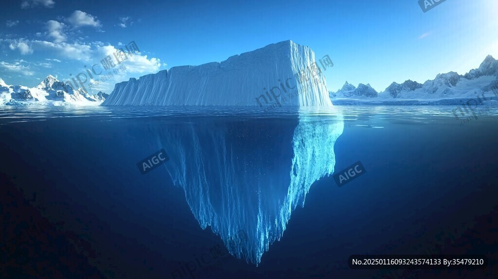 3d冰山