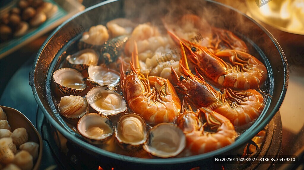 海鲜盆菜