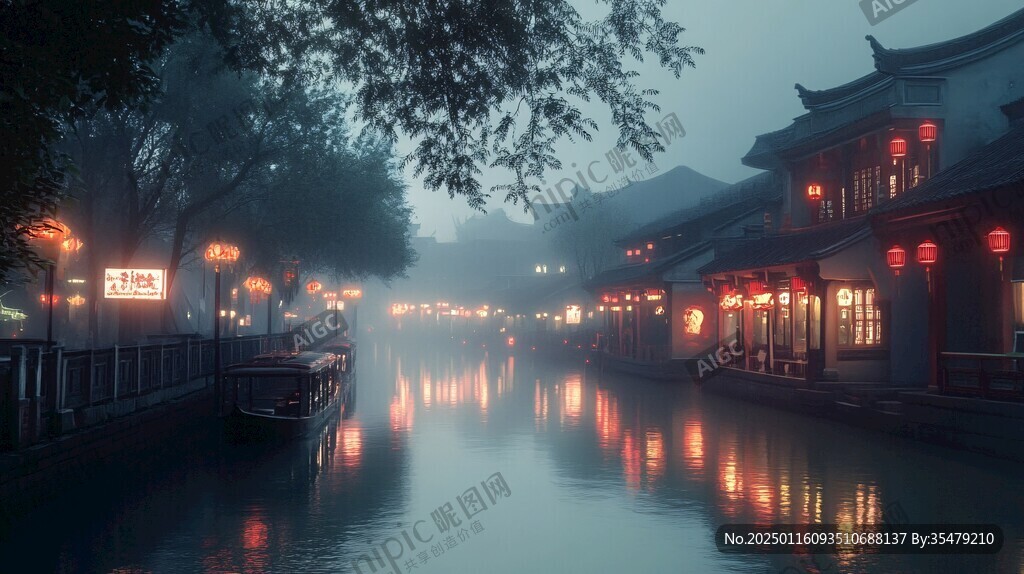 朦胧江南