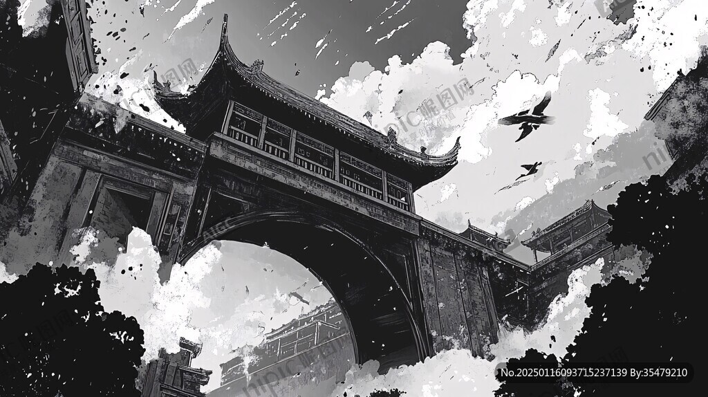 奈何桥插画