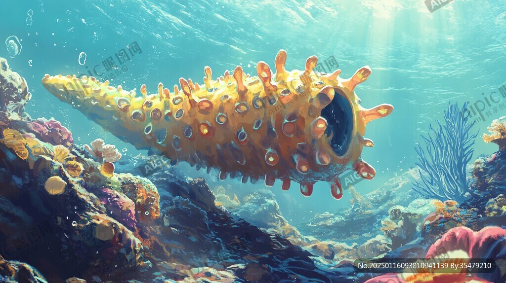 海底软体生物