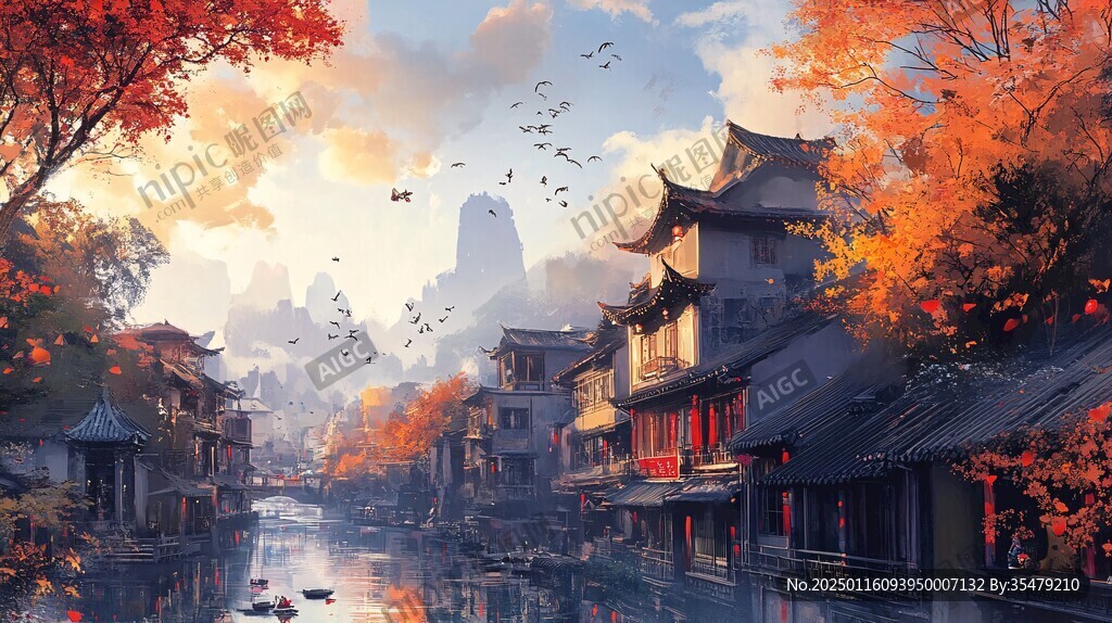 古风动画场景