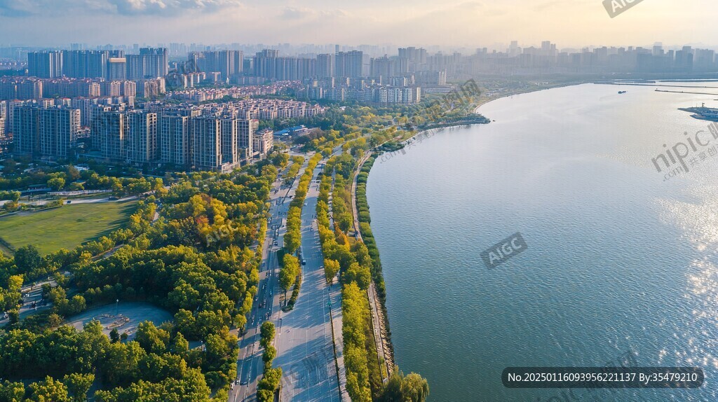 沿湖绿道