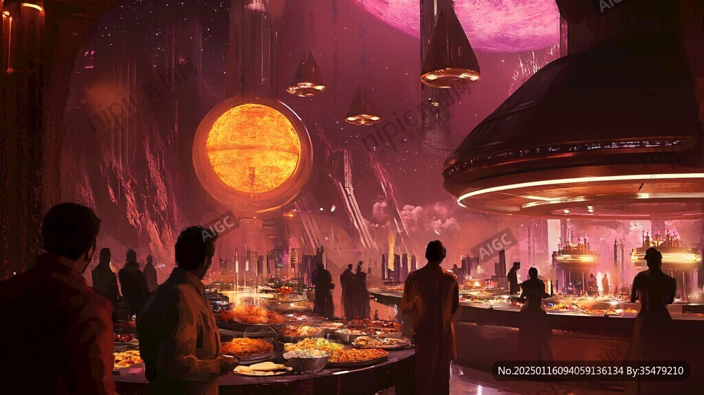 宇宙飞船餐厅