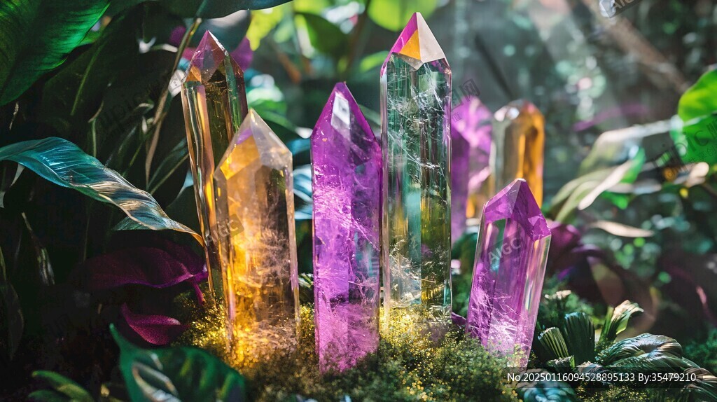 水晶笔山
