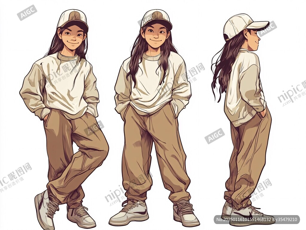 插画人物动态