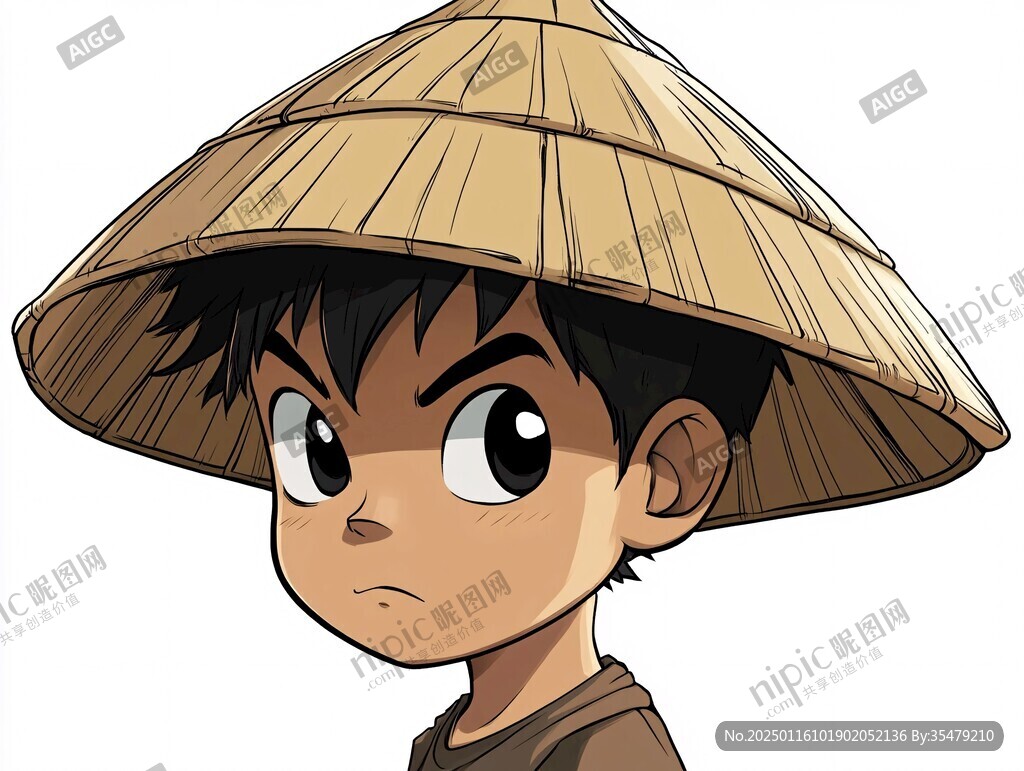 q版毛南族男孩