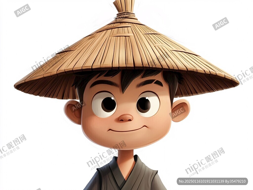 戴草帽的侠客