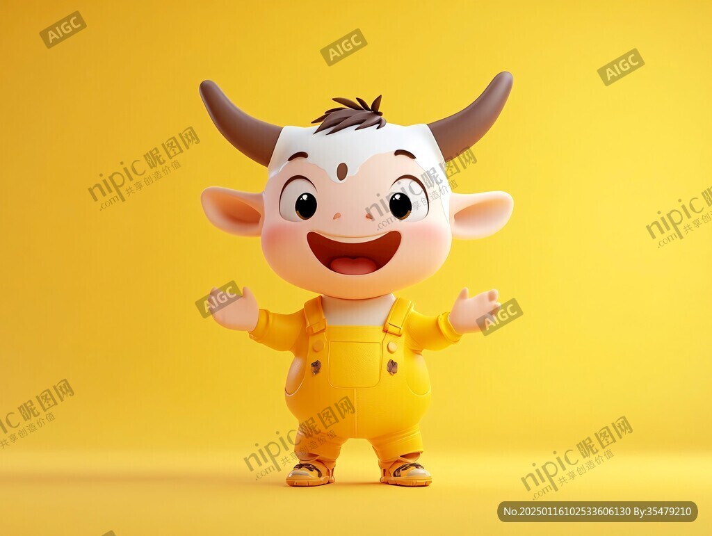 吉祥物牛牛ip