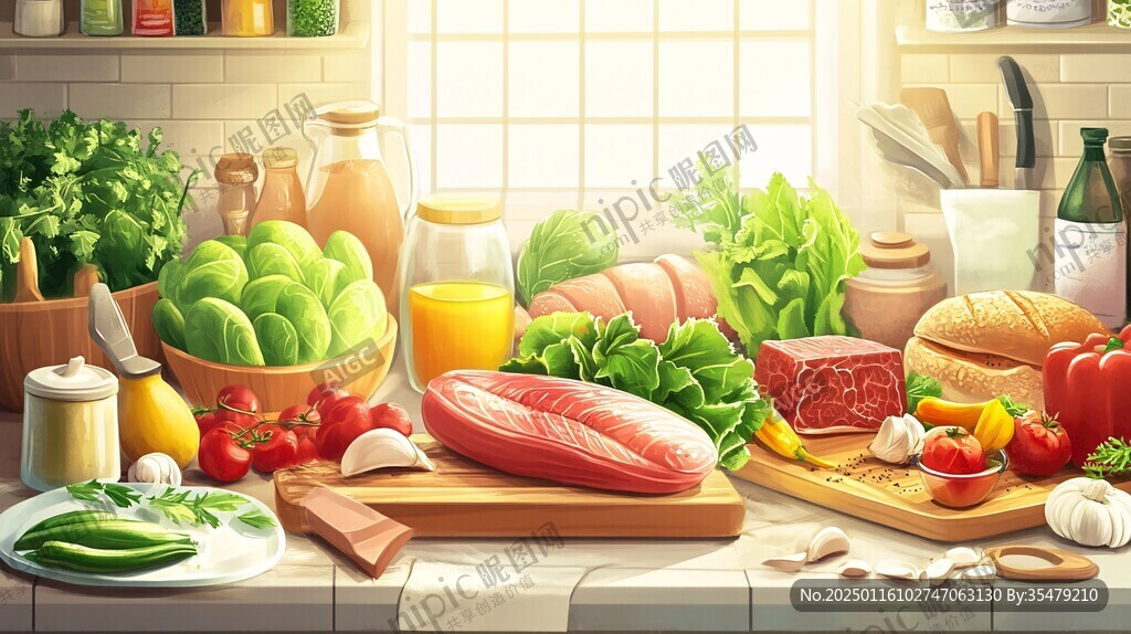 食材场景图