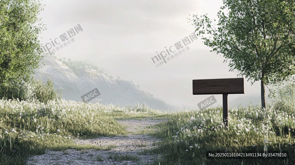 自然景区导视