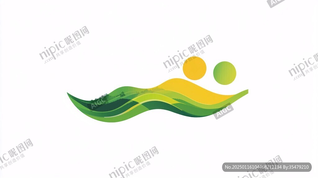 绿道logo设计
