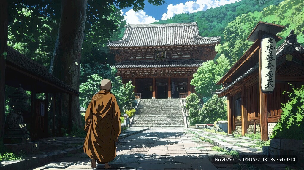 大悲禅院插画