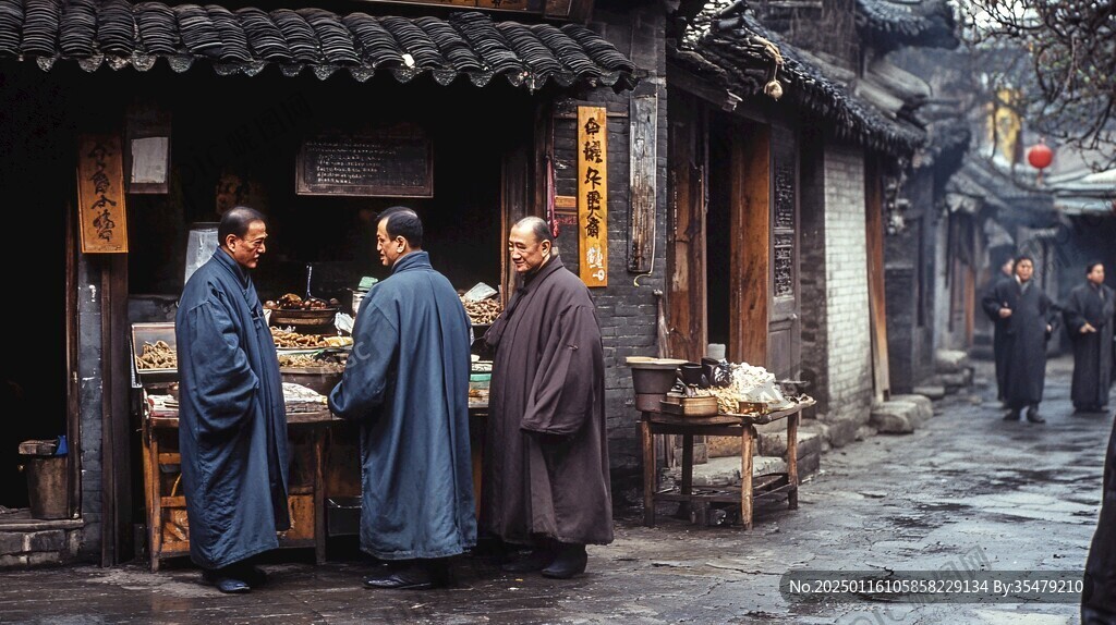 讲经场景