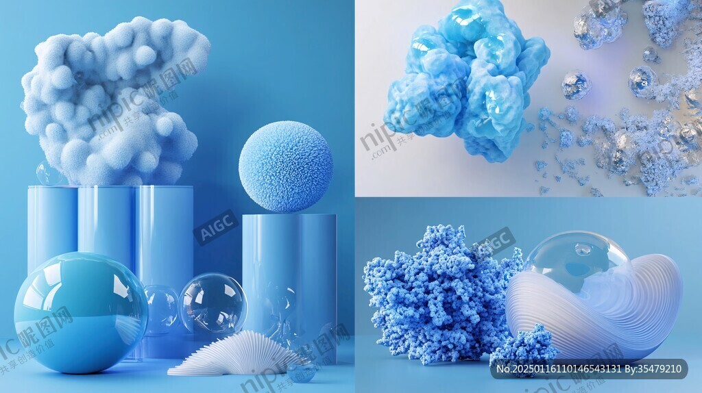 3d质感素材球体