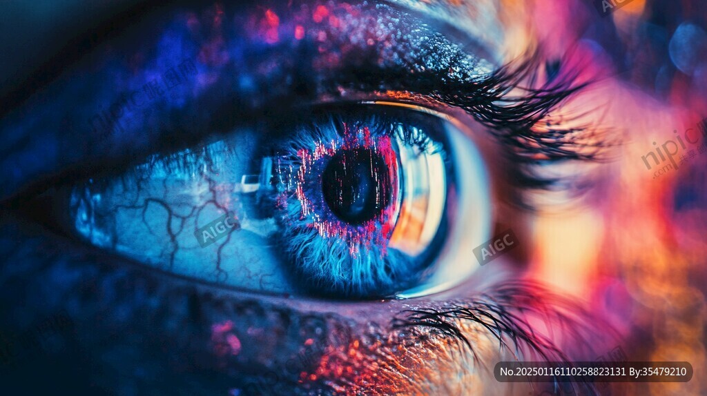 科技眼睛视觉效果