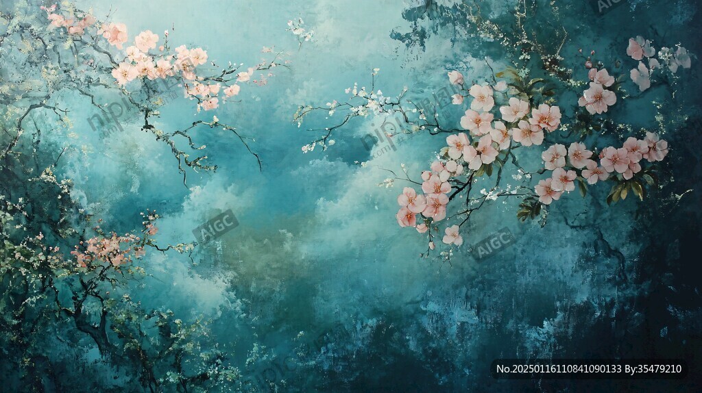 唯美梦幻梅花林