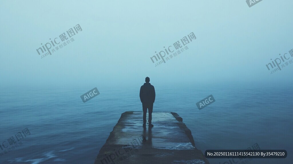 孤独的背影