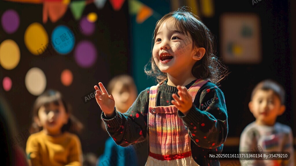幼儿园开学拍照