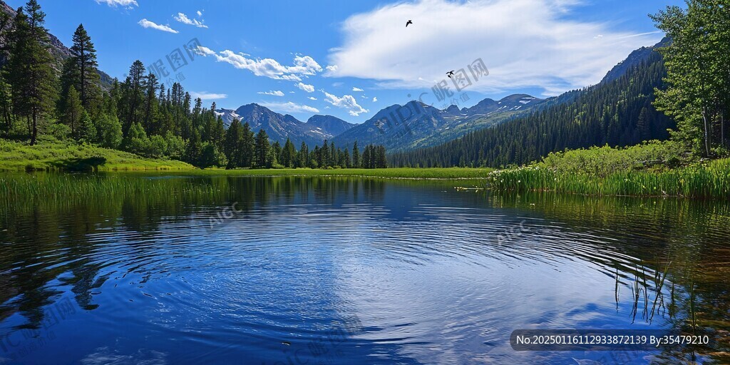 唯美自然山青水秀