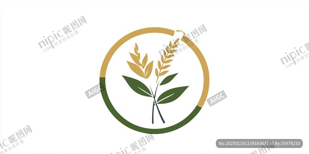 农作物面粉logo