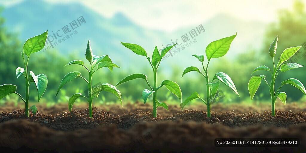 绿色植物农业种植