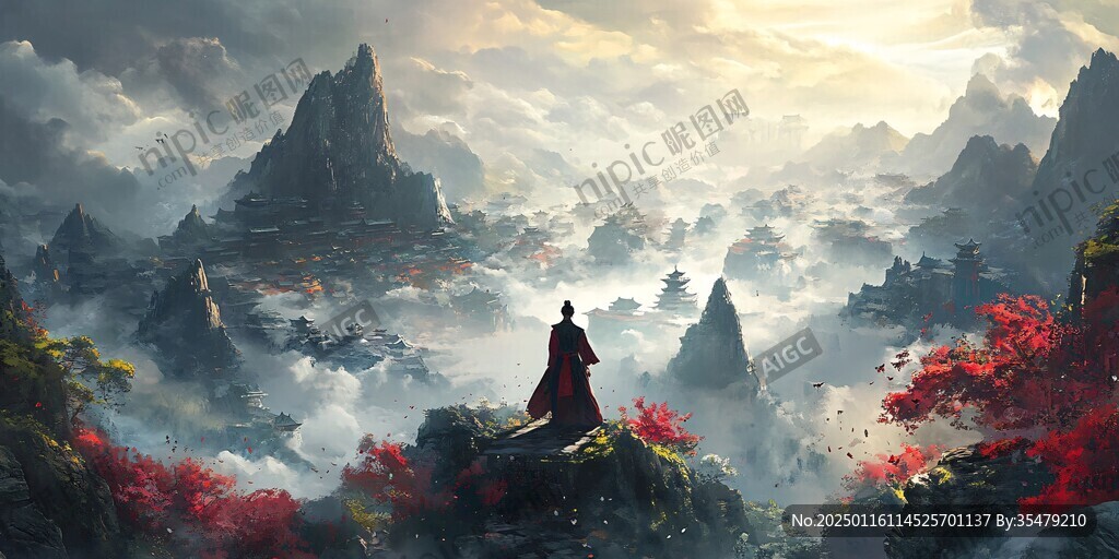 古风人物大场景