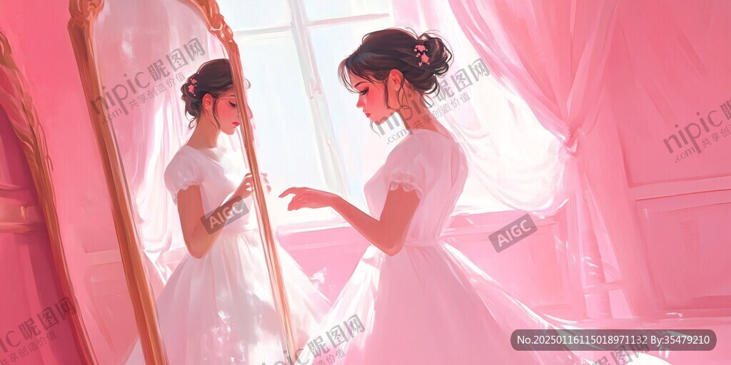 婚纱少女