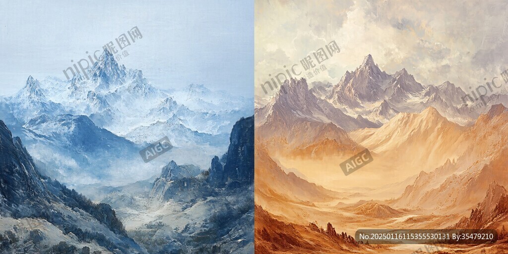 数码油画滤镜效果
