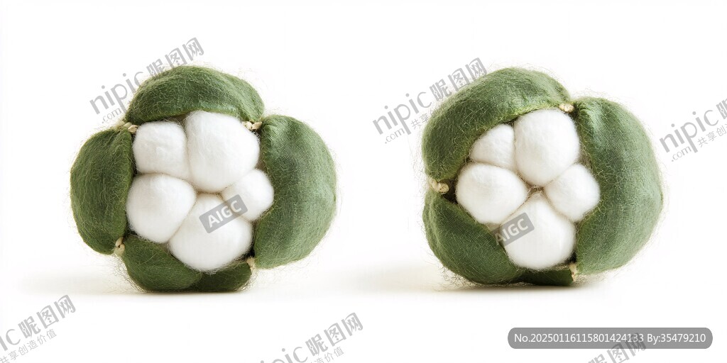 两朵棉花