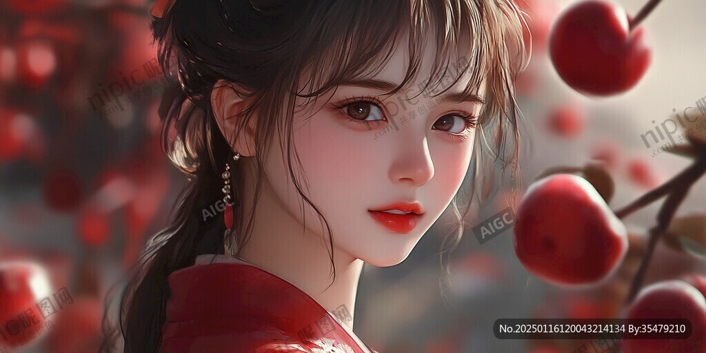 板绘人像