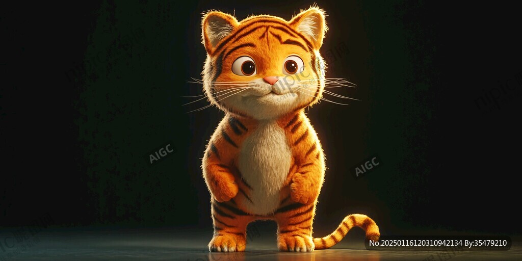 原创萌虎形象