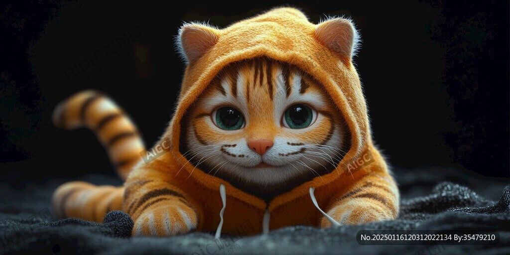 3d卡通猫咪
