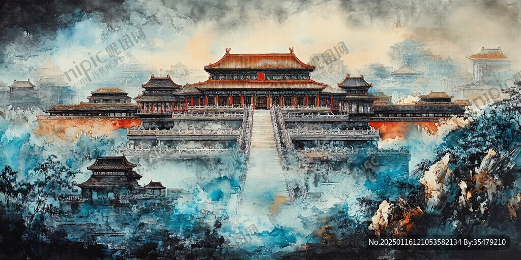 太庙插画
