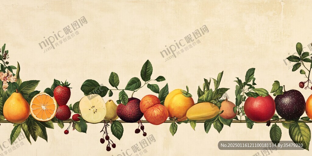水果手绘墙纸