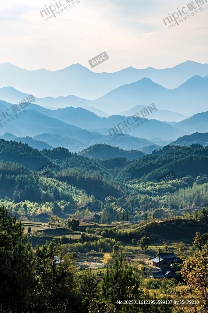 大别山风光