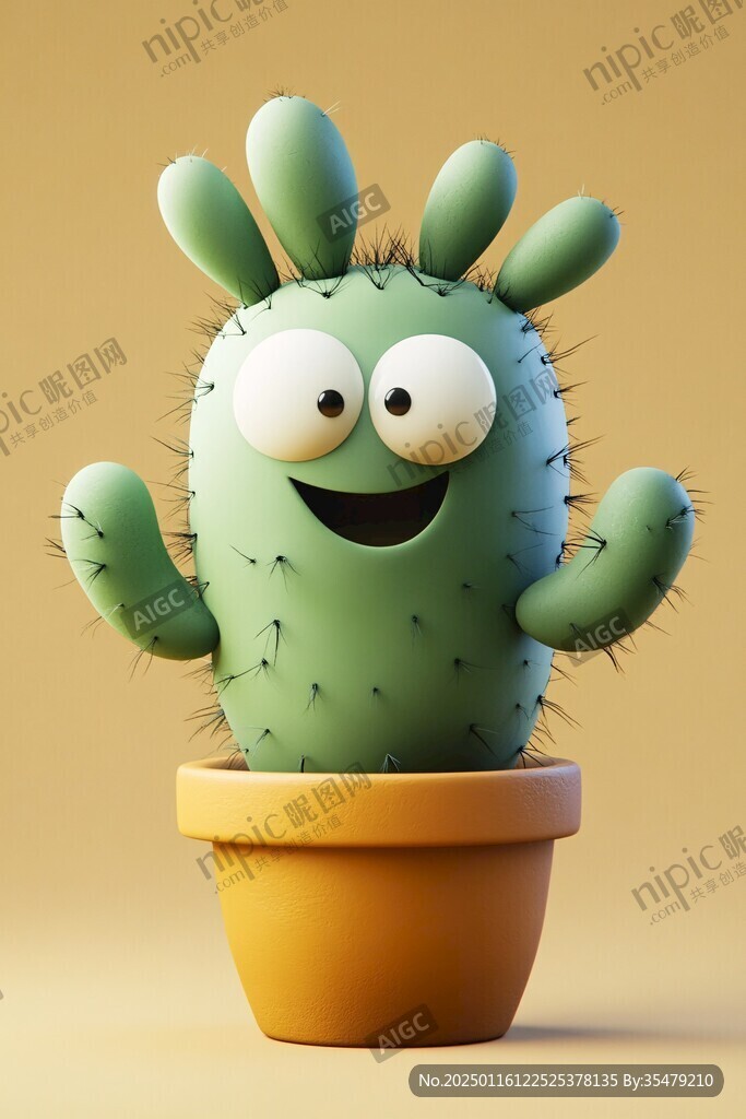 萌萌哒仙人掌