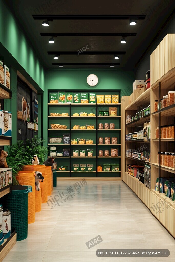 宠物店铺室内设计