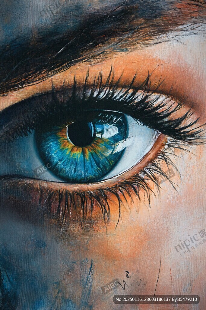 金色眼睛眼界世界