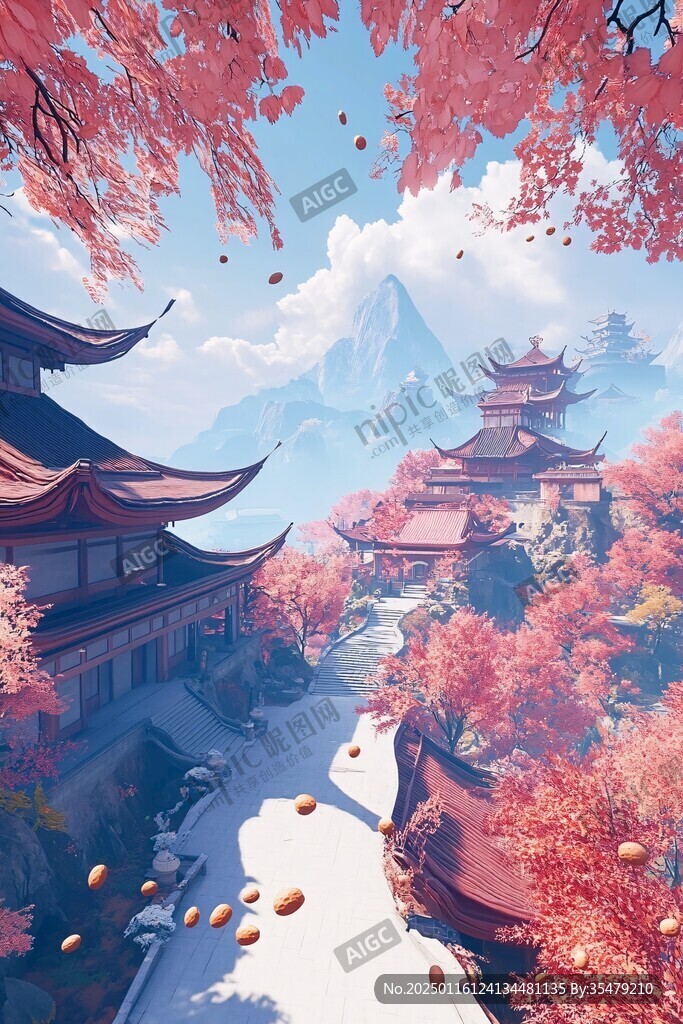 古风人物大场景