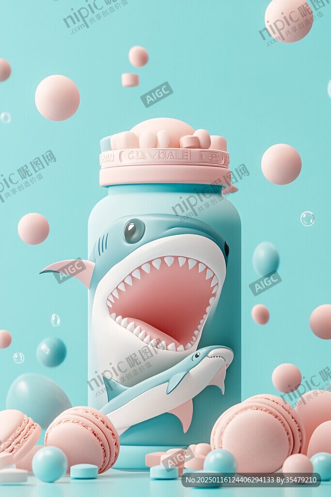 3d立体插画风格