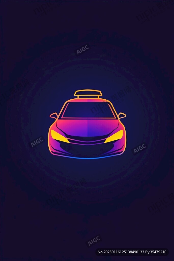 绚丽线条汽车