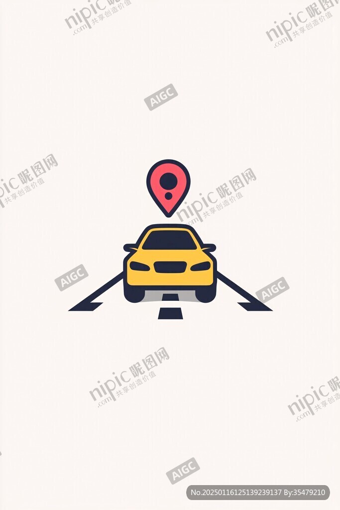 汽车定位logo