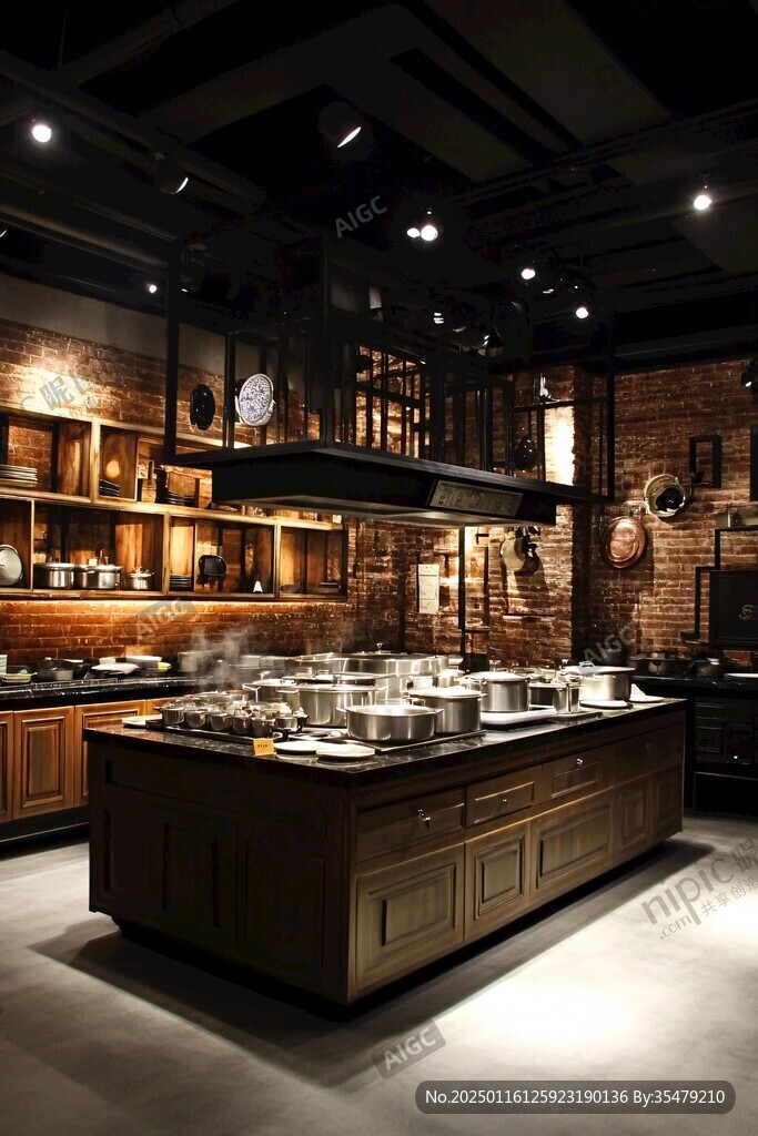 高端不锈钢餐厨具展厅