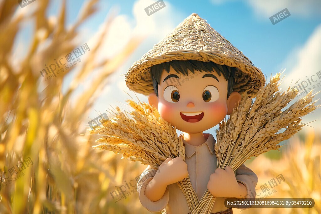 开心小农夫头像