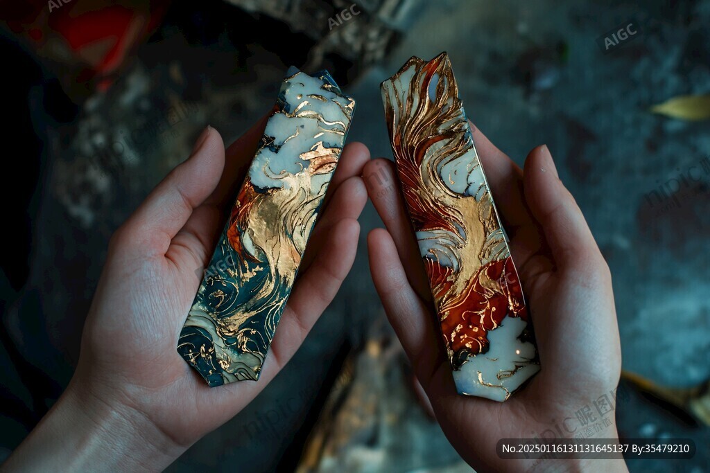 骨雕彩绘