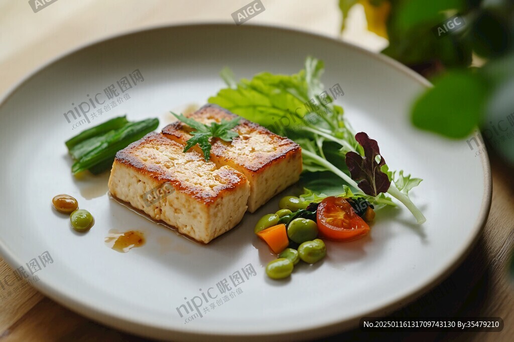 鹅肝酱烤豆腐