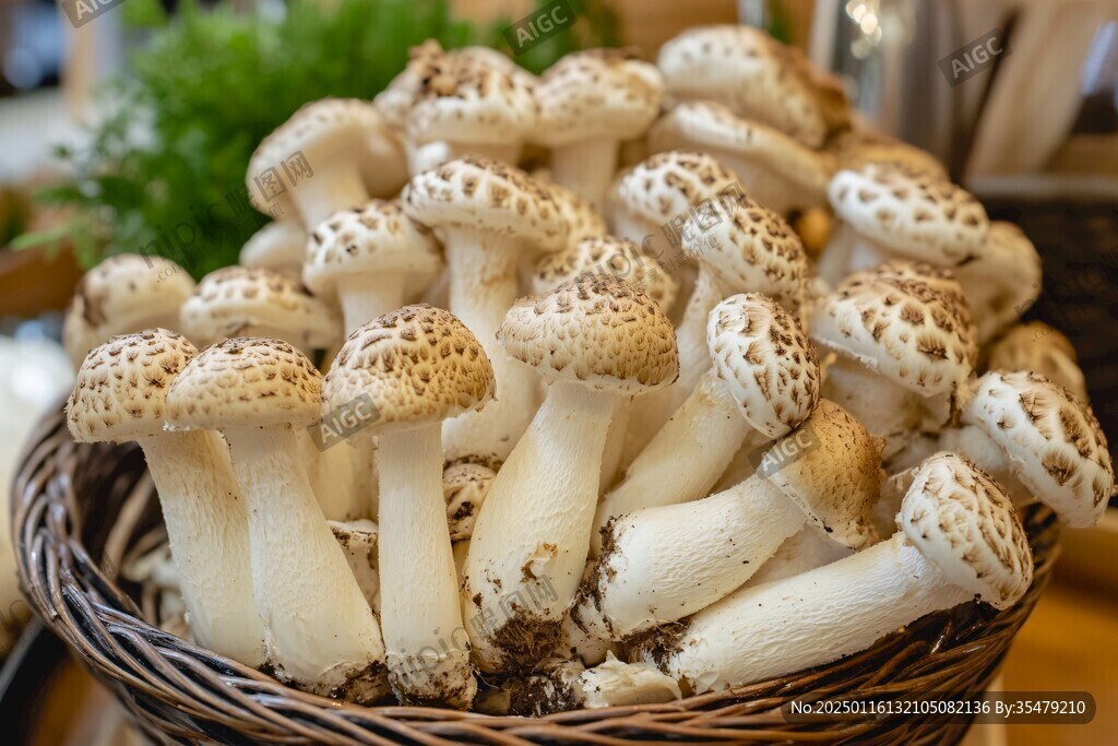 火锅配菜新鲜蘑菇