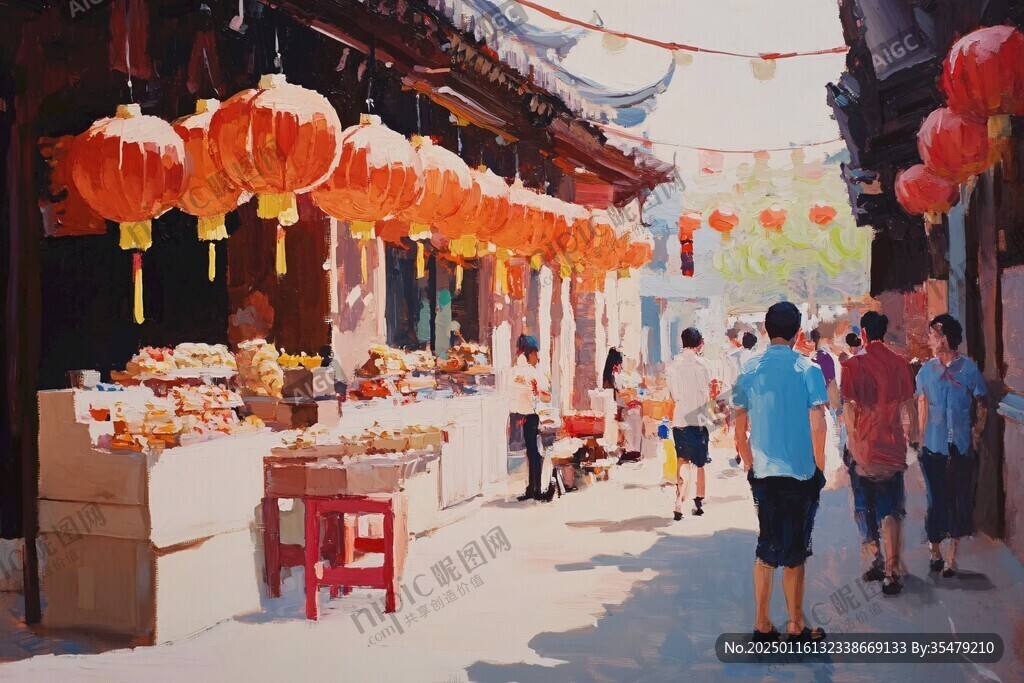 横店插画